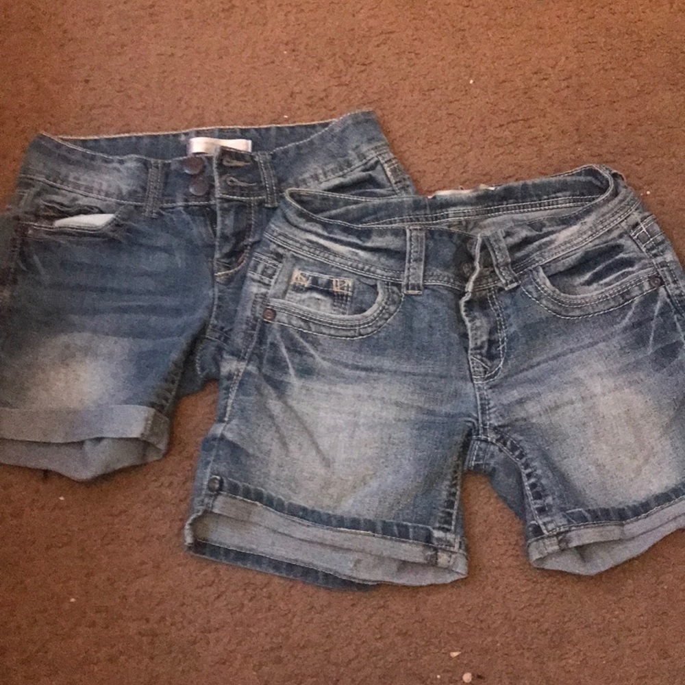 Blue jean shorts bundle
